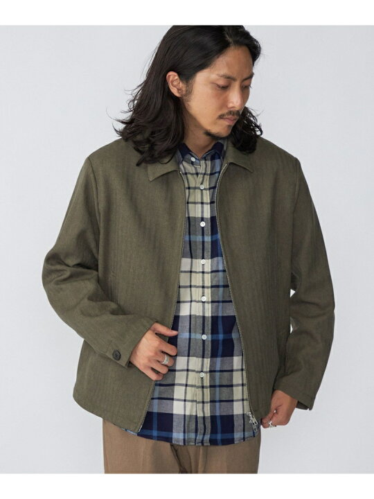 楽天市場】【SALE／70%OFF】SHIPS: ウールライク ヘリンボーン ジップ 