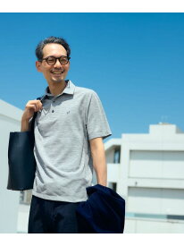 【SALE／15%OFF】【WEB限定】SHIPS: 吸水速乾・UVケア Drymix(R)ワンポイントロゴ レギュラーカラー ポロシャツ SHIPS MEN シップス トップス ポロシャツ ブルー グレー ネイビー ブラック ベージュ【RBA_E】【送料無料】[Rakuten Fashion]