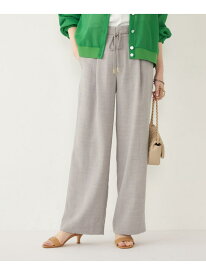 SHIPS Colors:＜洗濯機可能＞リネンライク イージー パンツ 2◇ SHIPS Colors シップス パンツ その他のパンツ ベージュ グレー ネイビー【送料無料】[Rakuten Fashion]