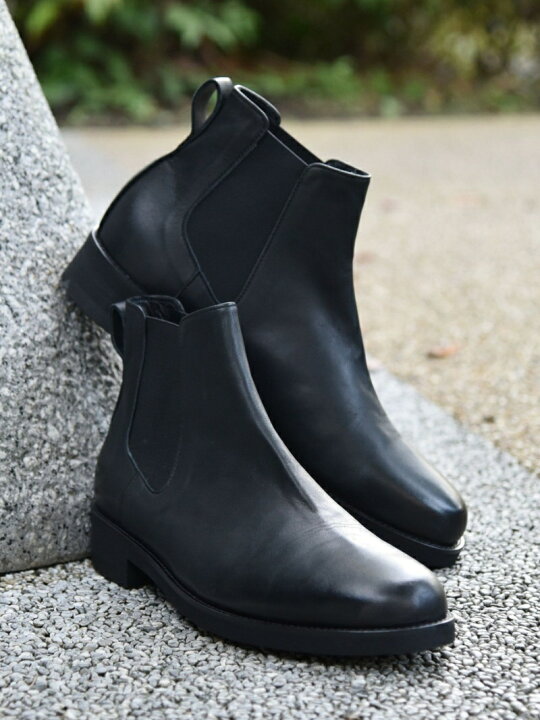 楽天市場】【SALE／70%OFF】SC:スコッチガードレザーチェルシーブーツ  