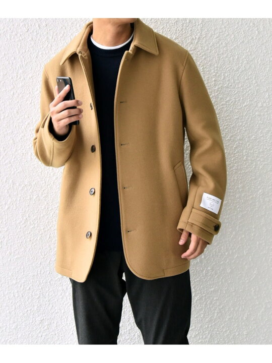 楽天市場】SHIPS any: PURE WOOL MELTON シングル Pコート◇ SHIPS any 