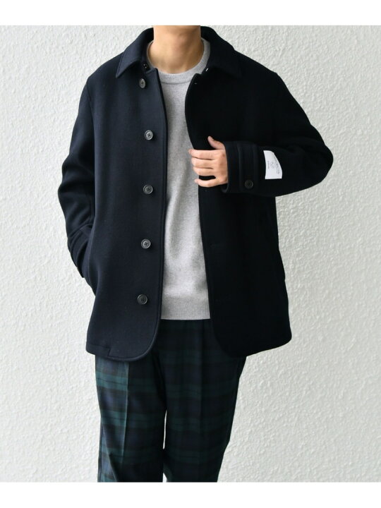 楽天市場】SHIPS any: PURE WOOL MELTON シングル Pコート◇ SHIPS any 