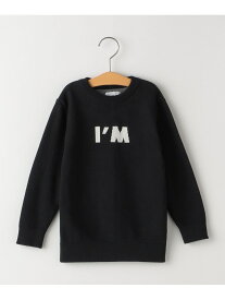 ARCH&LINE:110~145cm /＜手洗い可能＞オーガニック コットン I'M KNIT SHIPS KIDS シップス トップス ニット ベージュ ブラック【送料無料】[Rakuten Fashion]