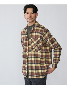 �ySALE�^50%OFF�z�ySHIPS�ʒ��zErrico Formicola: �R�b�g���t�����l�� �`�F�b�N �I�[�o�[�V���c SHIPS MEN �V�b�v�X �g�b�v�X �V���c�E�u���E�X �u���E���yRBA_E�z�y���������z[Rakuten Fashion]