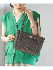 【SALE／50%OFF】【SHIPS別注】Diminutivo:フタ付き メルカドバッグ SHIPS WOMEN シップス バッグ かごバッグ ホワイト ブラウン【RBA_E】【送料無料】[Rakuten Fashion]