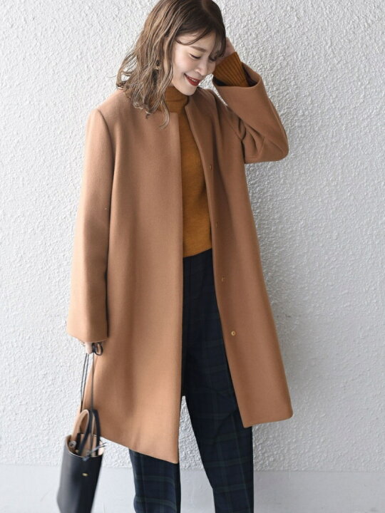 楽天市場】【SALE／30%OFF】MANTECOノーカラーコート◇ SHIPS WOMEN 
