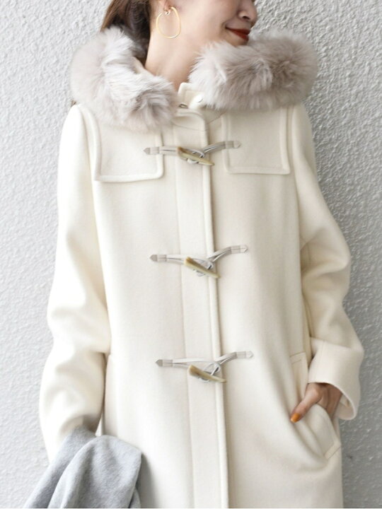 楽天市場】【SALE／30%OFF】フェイクファーダッフルコート◇ SHIPS  