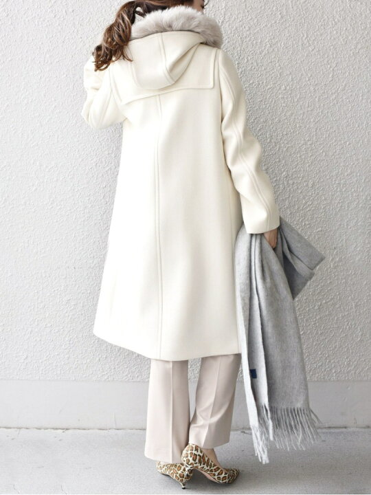 楽天市場】【SALE／30%OFF】フェイクファーダッフルコート◇ SHIPS 