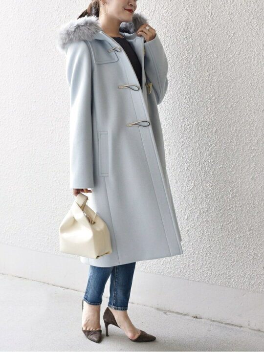 楽天市場】【SALE／30%OFF】フェイクファーダッフルコート◇ SHIPS 
