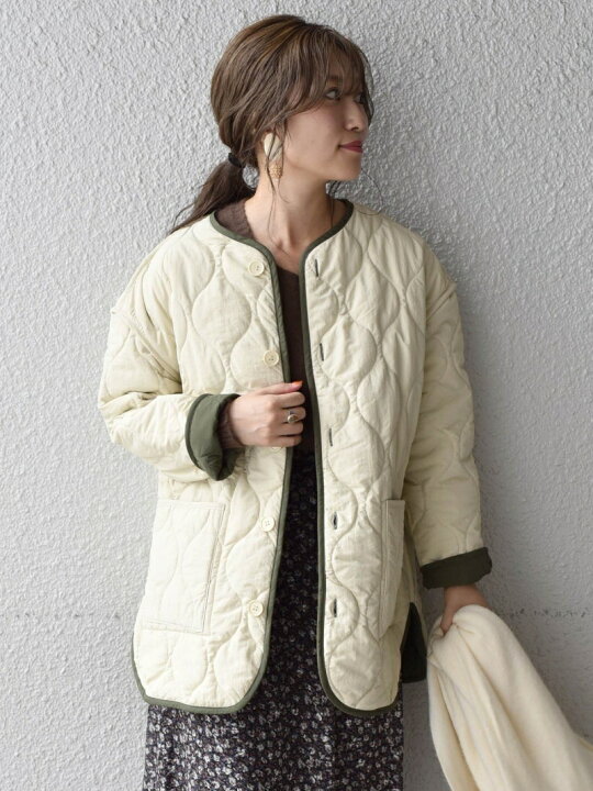 楽天市場】【SALE／30%OFF】【WEB限定】Khaju:ノーカラーリバーシブル 