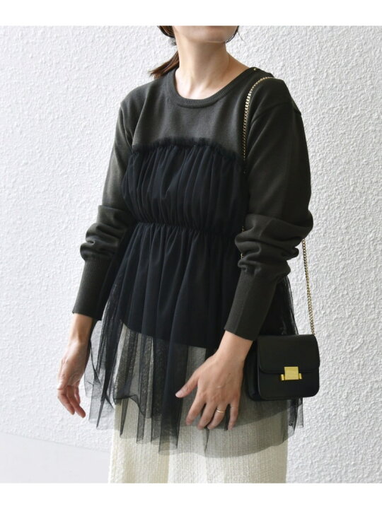 楽天市場】【SALE／40%OFF】* ＜手洗い可能＞チュール ドッキング 