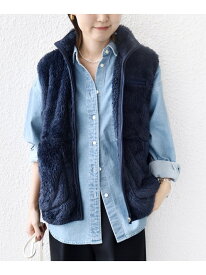 【SALE／30%OFF】【一部WEB限定 / SHIPS別注】Champion:＜洗濯機可能＞フリース ベスト SHIPS WOMEN シップス トップス ベスト・ジレ グリーン ネイビー ベージュ ブラック【RBA_E】【送料無料】[Rakuten Fashion]