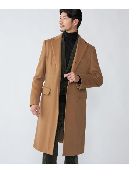 楽天市場】SHIPS: ウール/カシミヤ ロング チェスターコート SHIPS MEN  