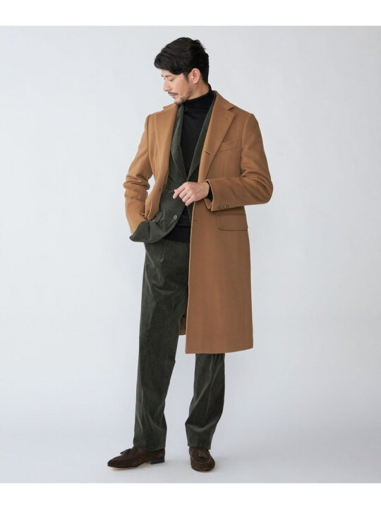 楽天市場】SHIPS: ウール/カシミヤ ロング チェスターコート SHIPS MEN 