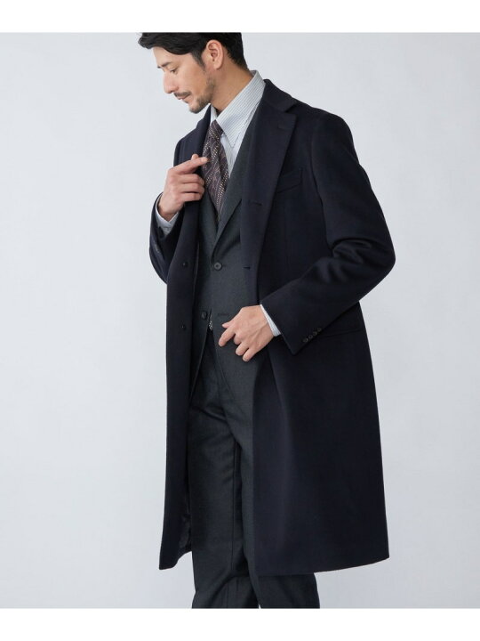 楽天市場】【SALE／30%OFF】SHIPS: ウール/カシミヤ ロング チェスター 