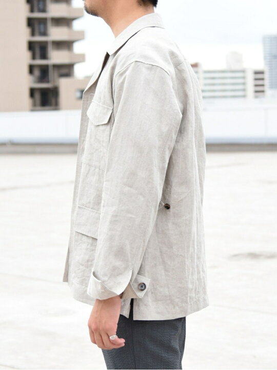 楽天市場】【SALE／70%OFF】SHIPS: リネン サファリジャケット SHIPS 