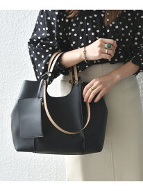 【SALE／10%OFF】【WEB限定】SHIPS any: 2WAY ハンドル トートバッグ SHIPS any シップス バッグ トートバッグ ブルー ブラウン ブラック ベージュ【RBA_E】【送料無料】[Rakuten Fashion]