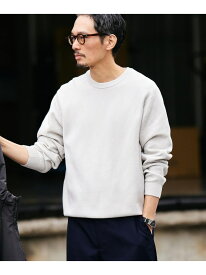 【SALE／40%OFF】SHIPS:＜洗濯機可能＞SOLOTEX(R) コットン ピケ クルーネック ニット SHIPS MEN シップス トップス ニット オレンジ ベージュ ネイビー グレー ブラック【RBA_E】【送料無料】[Rakuten Fashion]