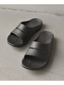 OOFOS: OOahh/�E�[�A�[ ���J�o���[�T���_�� 26SS�� SHIPS any �V�b�v�X �V���[�Y�E�C �T���_�� �O���[ �u���b�N�y��s�\��z*�y���������z[Rakuten Fashion]