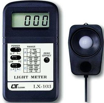 LUTRON 【メーカー正規品】 ［LX-103］デジタル照度計 LX-103 時間計・照度計