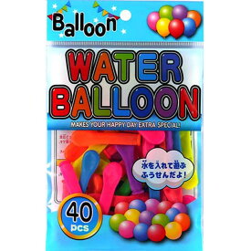 ウォーターBalloon　40pcs【10個入り】ふうせん　風船　BALLOON　バルーン　子供　おもちゃ　水ふうせん　アウトドア　外遊び　領収書