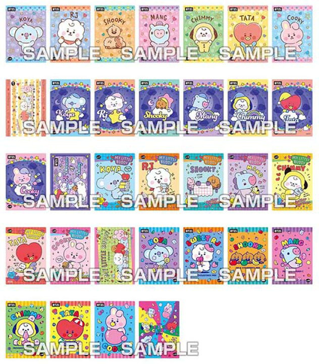 楽天市場】BT21 クリアカードコレクションガム 【16個入り】グッズ 