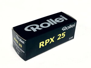 Rollei モノクロフィルム RPX25(120)ブローニー