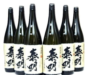 麦焼酎 特蒸泰明(とくじょうたいめい) 25度 1800ml×6 - 藤居醸造