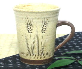 和食器　福岡県伝統工芸品小石原焼　【蔵人窯】手作り　麦マグカップ・コップ