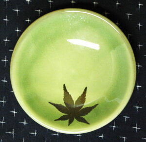 和食器 福岡県伝統工芸品小石原焼 皿 【蔵人窯】手作り 小皿もみじ模様(10cm)