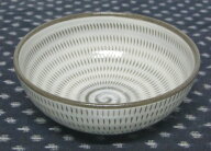 和食器　福岡県伝統工芸品小石原焼　【蔵人窯】手作り　皿　丸小鉢全面　飛びかんな（11cm）