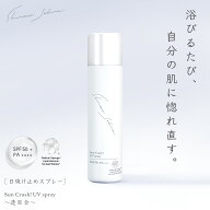 日焼け止め スプレー 顔 からだ 髪 50g トリプルフラーレン ブルーライトカット 紫外線 SPF50+ PA++++ 髪…