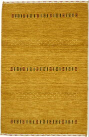 【送料無料】【即納可】インド製　ロリバフ　イエローカーペット　絨毯　ジュータン　ラグマット　マット　敷物サイズ：約200×250cm