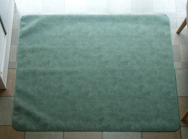 【送料無料!!】【即納可!!】クリーンロボ　キレット　フロア　カーペット　ラグマット　グリーンサイズ:約200x200cm ※日本製(生地はイギリス製)