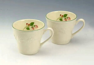 【送料無料】【即納可!!】再入荷しました♪ウェッジウッド フェスティビティラズベリー ペアマグカップ マグ ペア マグカップ 洋食器 テーブルウエア おしゃれ ギフト 贈り物