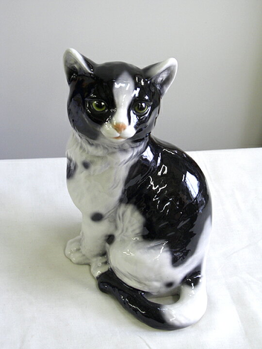楽天市場】【即納可】再入荷しました♪イタリア製 陶器 猫置物 