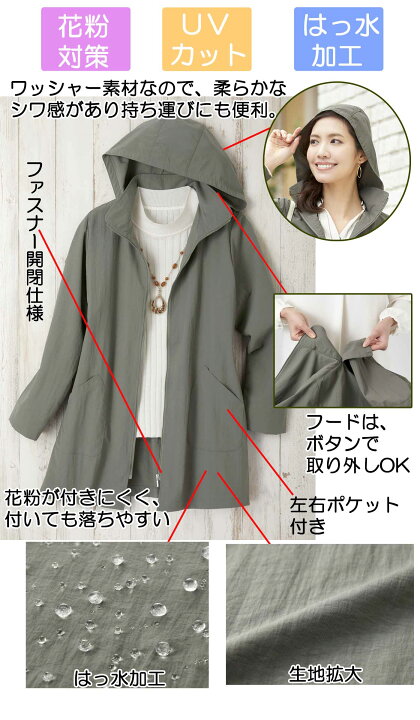 楽天市場】【花粉や天候の変化にも対応フード付き】季節の変わり目に 