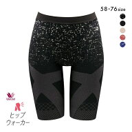 15％OFF【メール便(7)】 ワコール Wacoal ヒップウォーカー いますぐヒップアップ 機能付き フルロング丈…