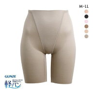 20％OFF【メール便(6)】 グンゼ GUNZE 軽くてコンパクトな新感覚ガードル 軽パン ウエストらくらくロング…