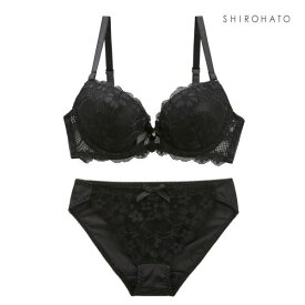 フェミニンレース ブラジャー ショーツ セット ABCDE 総レース [ 下着 レディース ブラ＆ショーツ ブラ ブラセット ブラショーツ 上下セット 大きいサイズ アンダー80 アンダー85 ] 全8色 A70-E85LL