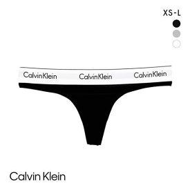 【最大100%ポイントバック・6/5限定】【メール便(5)】 カルバン・クライン Calvin Klein Basic MODERN COTTON シンプル Tバックショーツ カルバンクライン レディース 全3色 XS-L