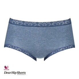 【20%OFF・お買い物マラソン】【メール便(4)】 ワコール Wacoal ディアヒップショーツ DearHip Shorts 綿混 ノーマルショーツ レディース wcl-db 全10色 M-L ev_sp