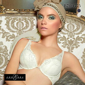 【最大100%ポイントバック・6/5限定】10％OFF アンブラ ANNEBRA Sahara デコルテレース ブラジャー プッシュアップ BCDEFG 大きいサイズ 単品 [ 下着 レディース ブラ セクシー 勝負下着 ] 全2色 B70-G75