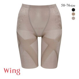 【20%OFF・7/28 09:59まで】ワコール Wacoal ウイング Wing 気になるヒップ、歩いてアップ SLIMupPANTS HIP ガードル ロング クロス スリムアップパンツ レディース 全3色 58-76 【メール便(7)】 ev_sp_20