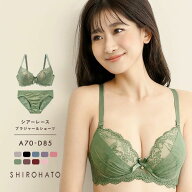 ソニアブラック SONIA BLACK シアーレース ブラジャー ショーツ セット ABCD レディース 全9色 A70-M-D85…