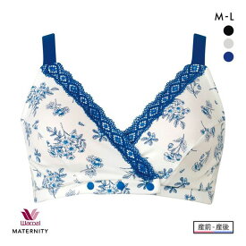 15％OFF ワコール Wacoal マタニティ MATERNITY 産前産後兼用 ハーフトップ ブラジャー ノンワイヤー 授乳ブラ ML 単品 レディース 全3色 マタニティM1-マタニティL3