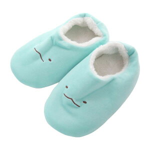 10%OFF すみっコぐらし ルームシューズ スリッパ レディース もこもこ 23-25cm 秋用 冬用 しろくま ぺんぎん ねこ とかげ 全4色