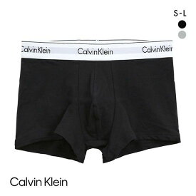 カルバン・クライン アンダーウェア Calvin Klein Underwear MODERN COTTON STRETCH TRUNK トランク ボクサーパンツ メンズ 全2色 S(日本S-M)-L(日本XL)