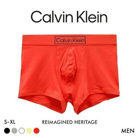 20％OFF カルバン・クライン Calvin Klein REIMAGINED HERITAGE TRUNK トランク ボクサーパンツ メンズ 全5色 S(日本S-M)-XL(日本XXL)