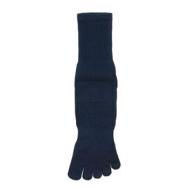 【メール便(12)】 福助 Fukuske メンズ 満足 五本指ソックス 清潔 クルー丈 靴下 24-25cm 25-26cm 26-27cm 全3色 24-25cm-26-27cm